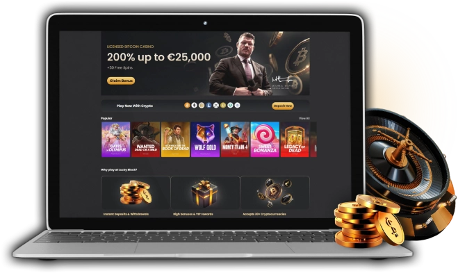 Lucky Block Casino Canada Desktop